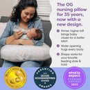 Nursing Pillow - Cream Retro Squiggles