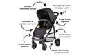 Quantum 4 3-in-1 Travel System - Gray Slate