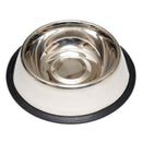 HiLo Silver Plain Stainless Steel 32 oz Pet Dish For Dogs