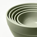 5pc Earthenware Ceramic Mixing Bowl Set
