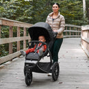 Bumper Bar for Ridge Stroller - Black