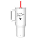 30oz Stainless Steel Vacuum Tumbler - White