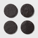 Slate Coasters 4-Pack - Dark Gray