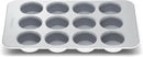 12-Cup Non-Stick Muffin Pan - White