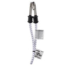 Keeper Twin Anchor White Bungee Cord 18 in. L X 0.315 in. 1 pk, Pack of 10