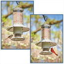 Wingscapes Wild Bird 1 gal Plastic Auto Feed Tube Bird Feeder 1 ports