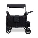 W4 Elite Wagon Black with Red Stitching & Snack Tray - Black