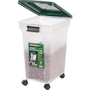 Remington Green Plastic 55 qt Pet Food Container For All Animals, Pack of 6
