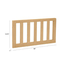 Toddler Bed Conversion Kit - Natural Wood
