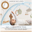 Play Gym & Tummy Time Mat - Stylish Activity Playmat for Infant Development & Playroom Decor