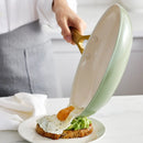 Ceramic Nonstick 10-Piece Cookware Set - Sage