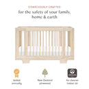 Yuzu 8-in-1 Convertible Crib W/ All-Stages Conversion Kits - Washed Natural