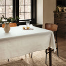 84"x60" Tablecloth - White
