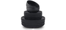 18-Piece Stoneware Dinnerware Set - Matte Black