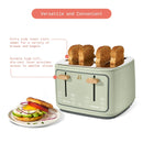 4-Slice Toaster with Touch-Activated Display - Sage Green by Drew Barrymore