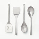 4pc Stainless Steel Kitchen Utensil Set Silver - ™