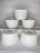 8pc Ramekins  - White