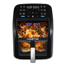 Gourmia Panorama 7-QT Digital Air Fryer with Panoramic View and Holographic Display