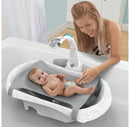 Rain Shower Baby Spa Tub with Soothing Spray Showerhead
