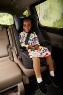 Easy Elite Slim All-in-One Convertible Car Seat - Grey Glyphs