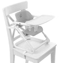 Portable Folding Booster High Chair - White