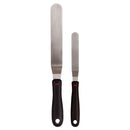 OXO 2pc Icing Knife Set: Stainless Steel Offset & Frosting Spatulas, Ergonomic Non-Slip Handles, Dishwasher-Safe
