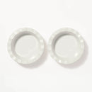 2-Piece Round Mini Pie Dishes - Cream