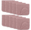 Large Muslin Burp Cloths - Mauve, Pack of 10