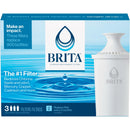 3 Pack Brita Replacement Water Filters Water Pitchers and Dispensers