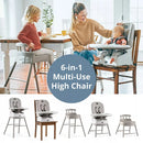 Stack Hi-Lo 6-in-1 Multi-Use High Chair - Sand