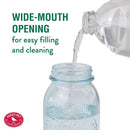 Perky-Pet Hummingbird 32 oz Glass/Metal Mason Jar Nectar Bird Feeder 5 ports, Pack of 2