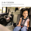 Galaxy360 Slim Rotating Convertible Car Seat – Pebble