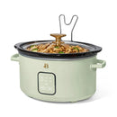 4Qt Slow Cooker with Touch-Activated Display - Green
