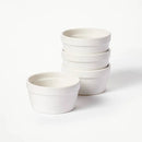 4-Piece Stoneware Ramekin Set - Beige