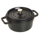 Cast Iron Round Cocotte - Matte Black