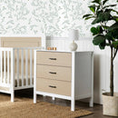 Radley 3-Drawer Dresser - White/Coastwood