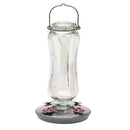 Perky-Pet Hummingbird 16 oz Glass/Metal Nectar Bird Feeder 4 ports, Pack of 2