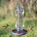 Perky-Pet Hummingbird 16 oz Glass/Metal Nectar Bird Feeder 4 ports, Pack of 2