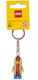 LEGO® Hot Dog Guy Key Chain – 853571