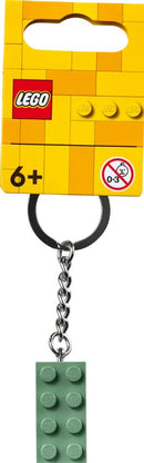 LEGO® 2x4 Sand Green Key Chain – 854159