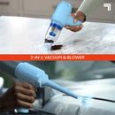 Cordless Handheld Vacuum and Blower Blue