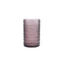 13oz 6pk Glass Ice Beverage Glasses - Purple