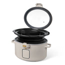 4 Qt Digital Slow Cooker - Porcini Taupe