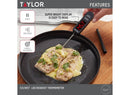 Digital LED Kitchen Meat Cooking Thermometer - Black