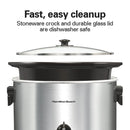 10qt Slow Cooker - Silver