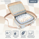 Insulated Kids Lunch Bag - Checker Gradient
