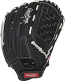 Slowpitch Softball Glove - Black/Gray