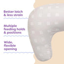 Ergonomic Nursing Pillow - Tan