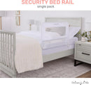 Lightweight Mesh Security Adjustable Bed Rail - White