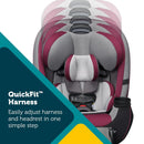Grow and Go Extend ‘n Ride LX All-in-One Convertible Car Seat - Black Pepper